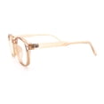 thumbnail image 6 of Classic Urban Hipster Keyhole Plastic Blue Light Filter Screen Glasses [Peach], 6 of 8