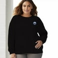 thumbnail image 3 of Women's 330gm 100% Cotton Columbus Ship Print Crewneck Sweatshirt, 3 of 14