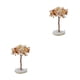 thumbnail image 2 of Cateissary Árboles de dinero de vida artificial anchos para una decoración versátil Fácil de limpiar Árbol de alambre de cobre artificial ágata roja 2Conjunto, 2 of 6