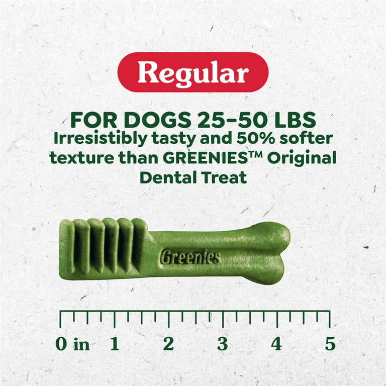GREENIES Aging Care Natural Dental Dog Chews, Oral Health Treats
