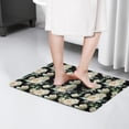 thumbnail image 4 of Pioneer Flower Floral Print Flannel Non Slip Door Rugs,Washable Door Mats Indoor,Decorative Door Mats,Dirt-Resistant and Absorbent Doormat for Entrance,Bedroom,Kitchen,Bathroom,23.5"x16", 4 of 5