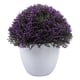thumbnail image 2 of planta artificial decorativa con maceta blanca, 2 of 5