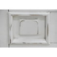 thumbnail image 6 of HomeRoots 524564 37 in. White Solid Wood Five Drawer Chest, 6 of 7