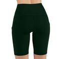 thumbnail image 5 of Admvng Athletic Shorts for Women Basic High Waisted Workout Leggings Tummy Control Yoga Shorts S-3XL, 5 of 8
