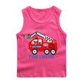 thumbnail image 1 of RXIRUCGD 2025 Vêtements d'Été pour Enfants Chemise de Base à Col Rond Sans Manches pour Garçons, 1 of 2