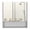 White#2, variant on Bathroom Vanity, Malibu Freestanding Linen Cabinet, 2-Doors, Open Shelves -White, White Bathroom Storage Cabinet,Particle Board Bathroom Shelving, Bath & Faucets Bathroom Storage