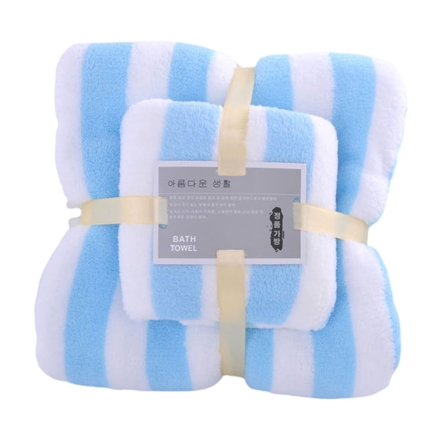 Yhmxh Decoración del baño Toallas de baño absorbentes de terciopelo para adultos, juego de toallas de baño suaves y cómodas, juego de toallas de baño suaves y muy absorbentes.