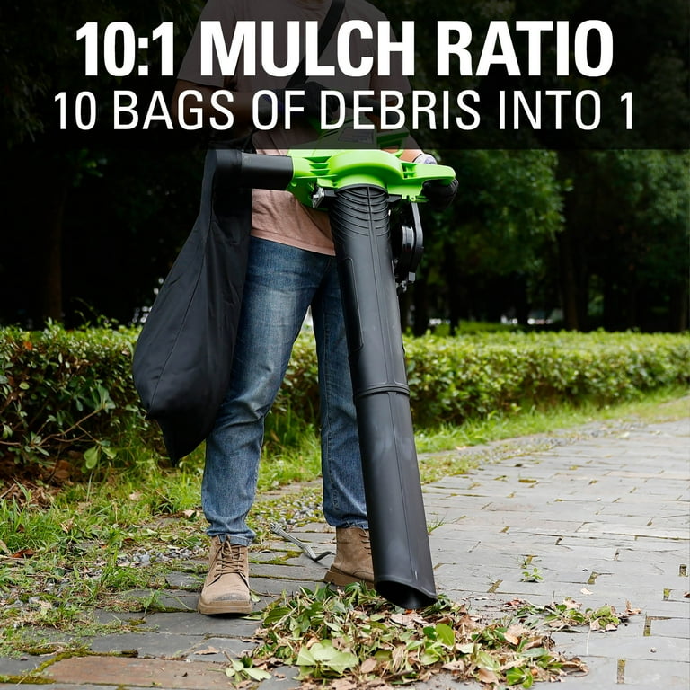 Portland blower vacuum mulcher bag outlet