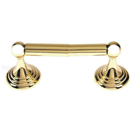 Alno A9060-PB Embassy Toilet Tissue Holder Polished Brass