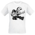 thumbnail image 1 of The Simpsons  Adult Homer Simpson Guitar T-Shirt, 1 of 3
