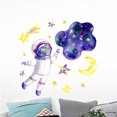 thumbnail image 1 of Astronaut Wall Stickers Moon Wall Stickers Universe Wall Stickers, 1 of 5