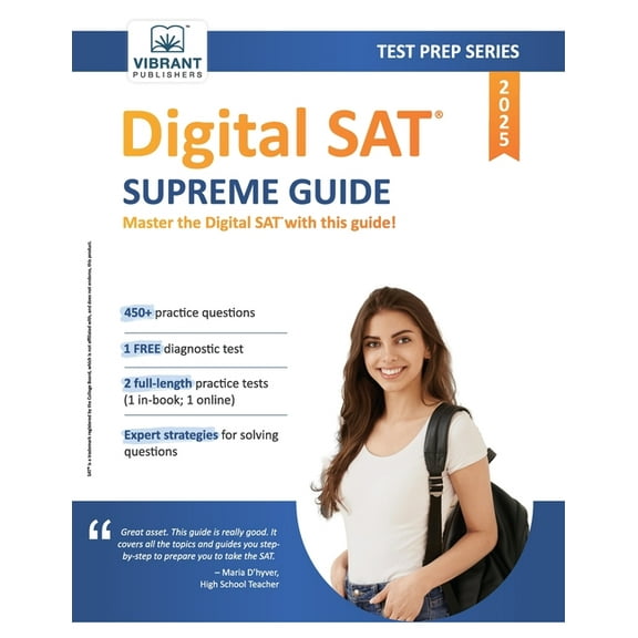 Digital SAT Supreme Guide, (Paperback)