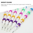 thumbnail image 2 of 5pcs Plastic Stacking Pencils Cartoon Stacking Pencils Writing Pencils Stationery Snowman Pencils, 2 of 9