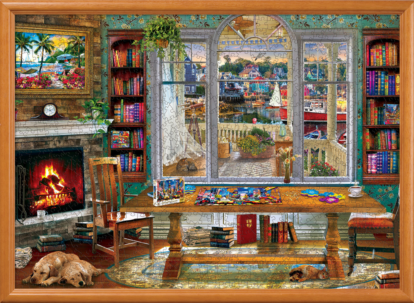 MasterPieces 1000 Piece Jigsaw Puzzle - A Puzzling Afternoon