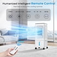 thumbnail image 6 of Portable Air Conditioners, Portable AC Unit, Evaporative Air Cooler w/2.5Gal , Cooling, 3 Speeds, Windowless Air Conditioner w/7H Timer, Swamp Cooler for Room Office Garage, 6 of 6