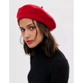 thumbnail image 7 of Minzimin Women's ​​Beret Hats​​ -Wool Blend Winter Cap, All-Season Soft ​​Beret Hats for Women​​, 7 of 7