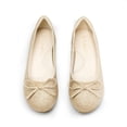 thumbnail image 5 of Zapatos de Vestir para Niñas DREAM PAIRS KFL216 con Lazo Dorado y Brillo, 5 of 5