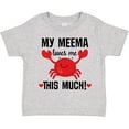 thumbnail image 3 of Inktastic My Meema Loves Me Grandson Boys or Girls Toddler T-Shirt, 3 of 5