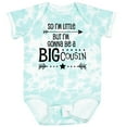 thumbnail image 3 of Inktastic So I'm Little, but I'm Gonna Be a Big Cousin Boys or Girls Baby Bodysuit, 3 of 5
