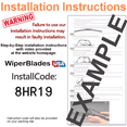 thumbnail image 3 of 2008 Mercedes-Benz SLK280 Beam Blade Wipers (Set of 2), 3 of 3