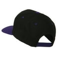 thumbnail image 3 of Greek Alphabet OMEGA Embroidered Cap - Black Purple OSFM, 3 of 5