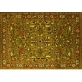 thumbnail image 1 of Ahgly Company Indoor Rectangle Oriental Yellow Traditional Area Rugs, 6' x 9', 1 of 4