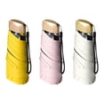 thumbnail image 4 of Senza Fretta Mini Flat Compact Ladies Folding Umbrella Pocket Sunshade Umbrella M2L8, 4 of 7