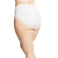 thumbnail image 2 of Just My Size by Hanes Women's Tagless Cotton Brief Panties, 5-Pack, 2 of 3