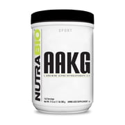 NutraBio Arginine AKG Workout Supplement Powder, 500g – Helps Support Lean Mass Gains, Boost Nitric Oxide, and Enhance Muscle Growth