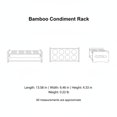 thumbnail image 7 of Foldable Adjustable Kitchen Counter Condiment Rack for Sauces and Spices, 7 of 7