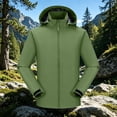 thumbnail image 7 of Cmfcve Rain Jacket for Women Waterproof Lightweight Windbreaker Jacket with Hood Packable Zipper Raincoat with Pockets M-4XL, 7 of 7