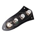thumbnail image 3 of licencia De Control Precableada Negra Para Bajo De Hugo Placa de control precableado para Jazz Bass Negro, 3 of 7