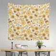thumbnail image 2 of Sikiie Honey Honeycomb tapestry wall hanging home decor for bedrooms, living rooms, dorms 60x51in, 2 of 6