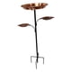 thumbnail image 4 of Bebedero para pájaros de exterior con estaca de 5 puntas, comedero estable, resistente, ideal para decorar el jardín. Comedero metálico para pájaros, 4 of 8