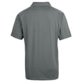 thumbnail image 3 of Men's Cutter & Buck  Gray Ivy League DryTec Prospect Textured Stretch Polo, 3 of 3