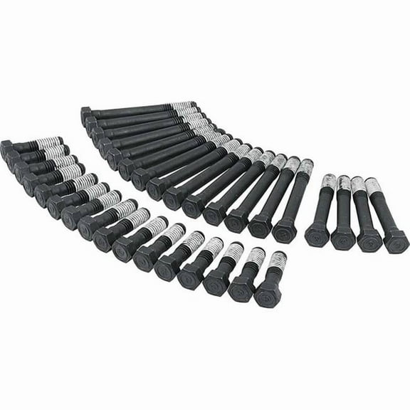 Allstar Performance ALL87000 Cylinder Head Bolt Kit for Small Block Chevy - 34 Piece
