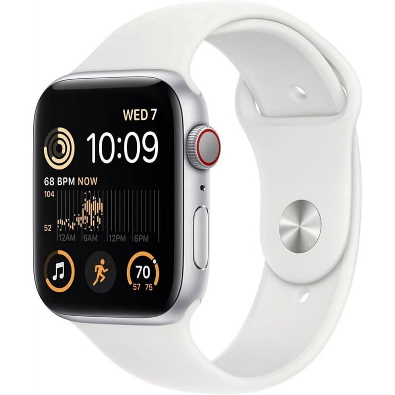 Apple Watch - 【新品未開封】Apple Watch SE 第2世代 Silver 白バンド Apple Watch SE 2nd Gen, GPS, 40mm, Silver Case, White Band, M/L