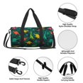 thumbnail image 4 of Balery Colorful Dinosaurs Bolsa de Gimnasio para Mujeres y Hombres, Bolsa de Viaje Impermeable, Bolsa de Fin de Semana con Compartimento para Zapatos y Bolsillo Húmedo, 4 of 6
