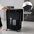 thumbnail image 6 of 150L Laundry Hamper with Wheels, Rolling Laundry Basket with Metal Frame and Removable Bag, Large & Tall Dirty Clothes Hampers for Bedroom Aesthetic, Laundry Room, Bathroom, Dorm-Black, 6 of 8
