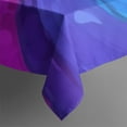 thumbnail image 5 of Rainbow Tie Dye Spiral Pattern Square Tablecloth,Waterproof Square Table Cover,Wipeable Spillproof Washable Table Cover for Home Kitchen Party Decor 42"X42"(107x107cm), 5 of 6