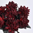 thumbnail image 3 of Zukuco 10 Packs Dahlia Artificial Flowers, 15" Burgundy Artificial Dahlia Flowers Silk Flower Bouquet Faux Dahlia Flower with Stems for Table Centerpieces Arrangement Halloween, 3 of 9