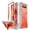 Orange, variant on FITO For Google Pixel 6 Case, Phone Case with Screen Protector and Kickstand (Orange)