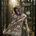 thumbnail image 5 of RPOVIG Camo Hunting Long-Sleeve Hooded Sweatshirt for Men UPF 50+ Fishing Hiking Camp Shirt,S-3XL, 5 of 7