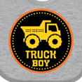 thumbnail image 4 of Inktastic Construction Truck Boy Childs Boys Baby Bib, 4 of 4
