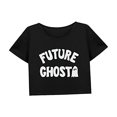 thumbnail image 4 of Camiseta corta informal para mujer, ropa deportiva de verano, para viajes, deportes XL, 4 of 7