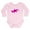 Petal Pink, variant on CafePress - Bucking_Triceratops_Pink Body Suit - Long Sleeve Cotton Baby Bodysuit