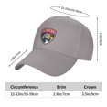 thumbnail image 5 of Chapeau Florida Panthers Ajustable Drôle Mode Casquette pour Hommes Femmes, 5 of 5