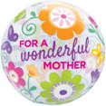 thumbnail image 1 of For a Wonderful Mother Bubble Balloon, 22 Inch, Mother's Day, Stretchy Plastic, Wrinkle Free, 1 of 3