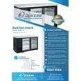 thumbnail image 4 of DBB60-H2 2 Door Bar and Beverage Cooler (Hinge Doors), 4 of 5