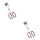 thumbnail image 1 of Matsuzay Clip fácil de hacer albóndigas para preparar albóndigas rellenas sin complicaciones, círculo rojo relleno de acero inoxidable circulo rojo S 2Conjunto, 1 of 6